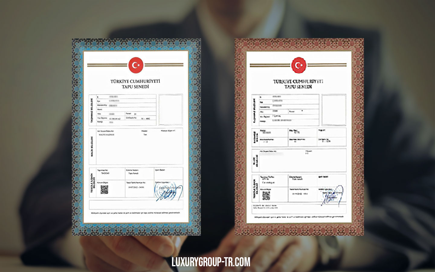 أنواع الطابو في تركيا